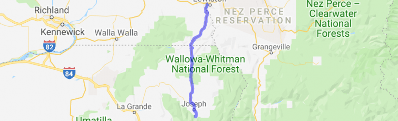 Rattlesnake Pass to Wallowa Lake |  Washington