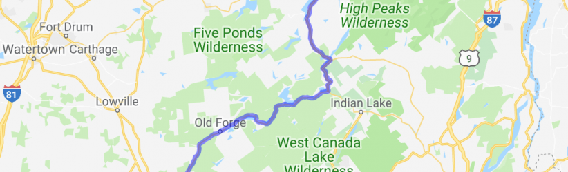 Boonville to Lake Placid |  United States