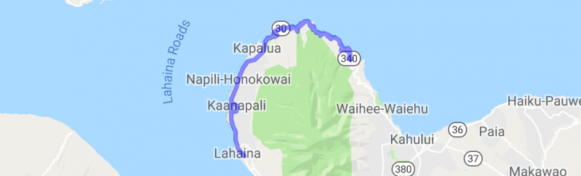 Circumnavigate west Maui - hwy 30/340 |  United States