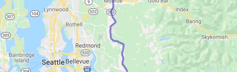 Hwy 203 - the Hidden Shortcut |  United States