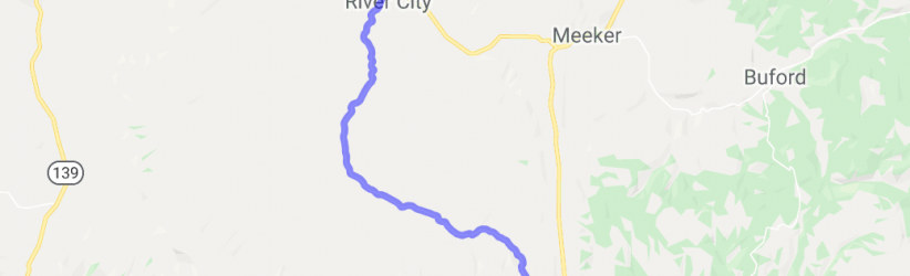 Piceance Creek by County Road 5 |  United States