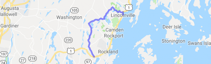 Thomaston to Lincolnville Beach - Mid Coast Maine |  Atlantic Coast