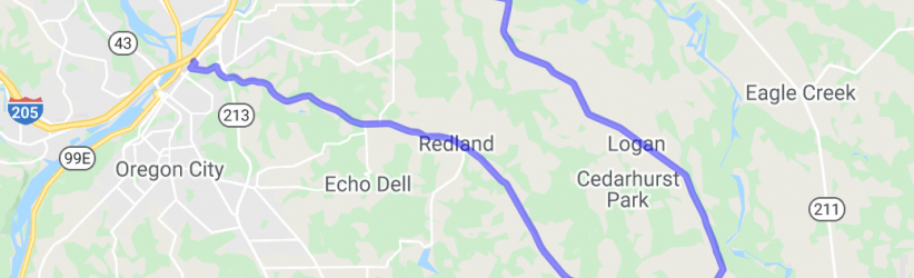 Springwater and Redland Road to Coasters Crossing |  United States