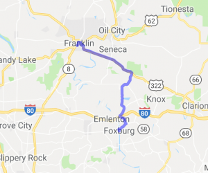 Franklin to Foxburg |  United States