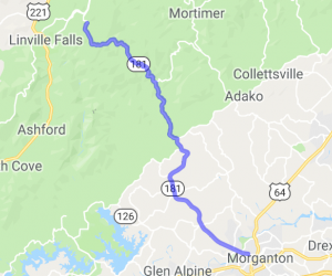 Route 181 - Joanas Ridge to Morganton |  United States