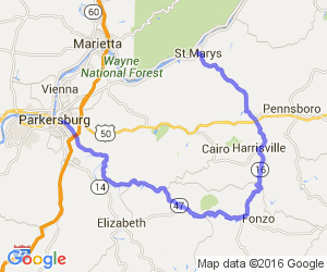 Rt. 16-Rt 47 - Taste of Appalachian Foothills |  United States