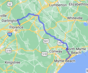 Myrtle Beach to Buc-ee's Florence |  United States