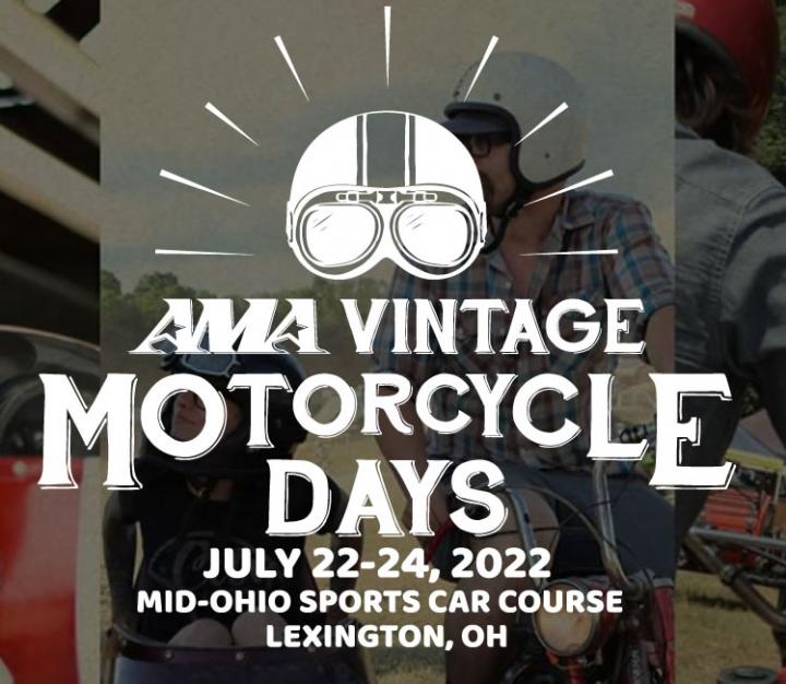 AMA Vintage Motorcycle Days Motorcycle Roads