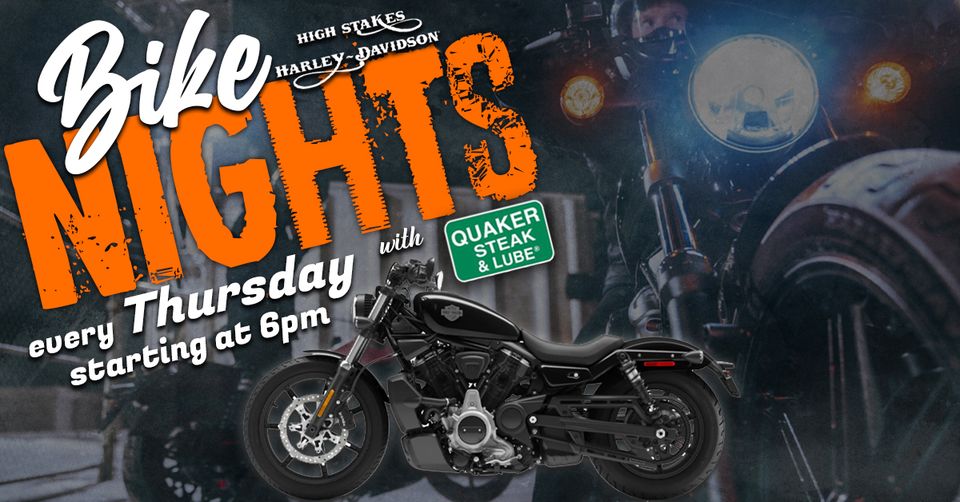 Bike Nights with Quaker Steak Motorcycle Roads