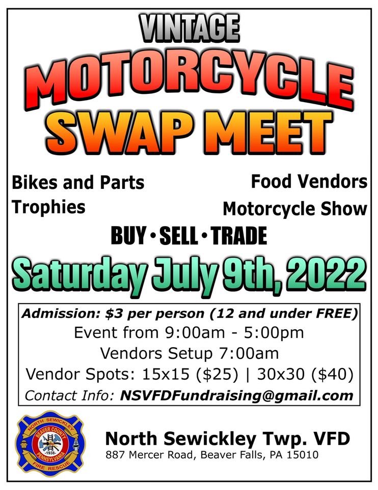 Vintage Motorcycle Swap Meet and Show Motorcycle Roads