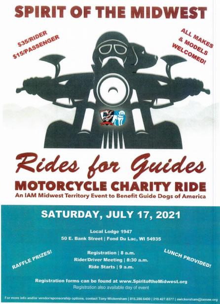 Rides for Guides – Motorcycle Charity Ride - Motorcycle Roads