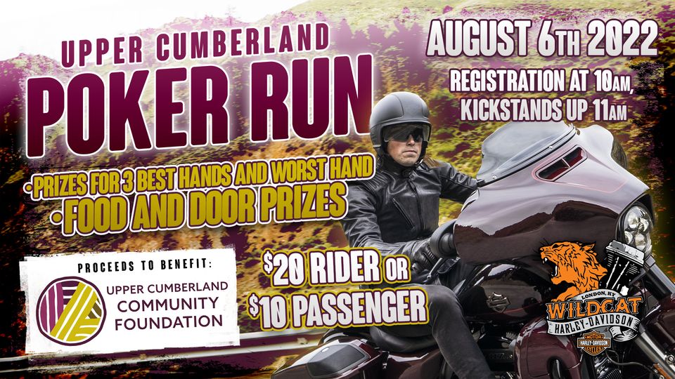 Upper Cumberland Poker Run Motorcycle Roads