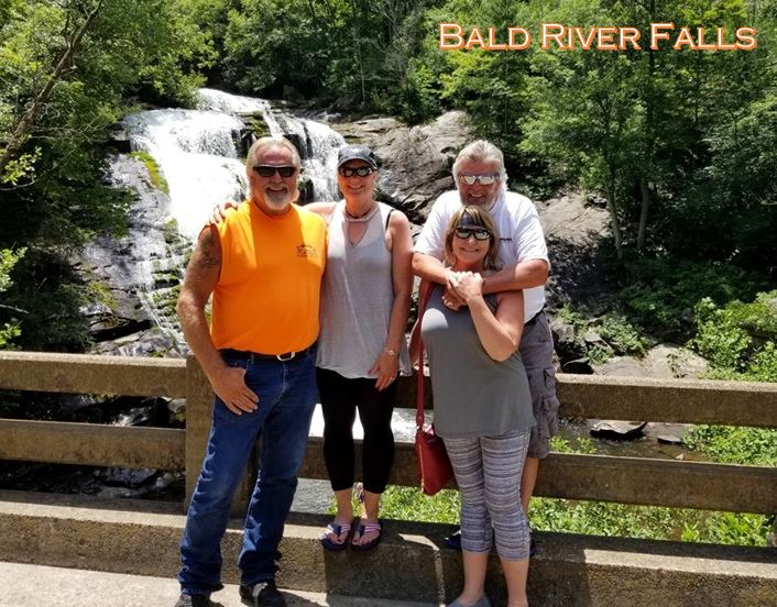 Bald River Falls just off Cherohalo Skyway