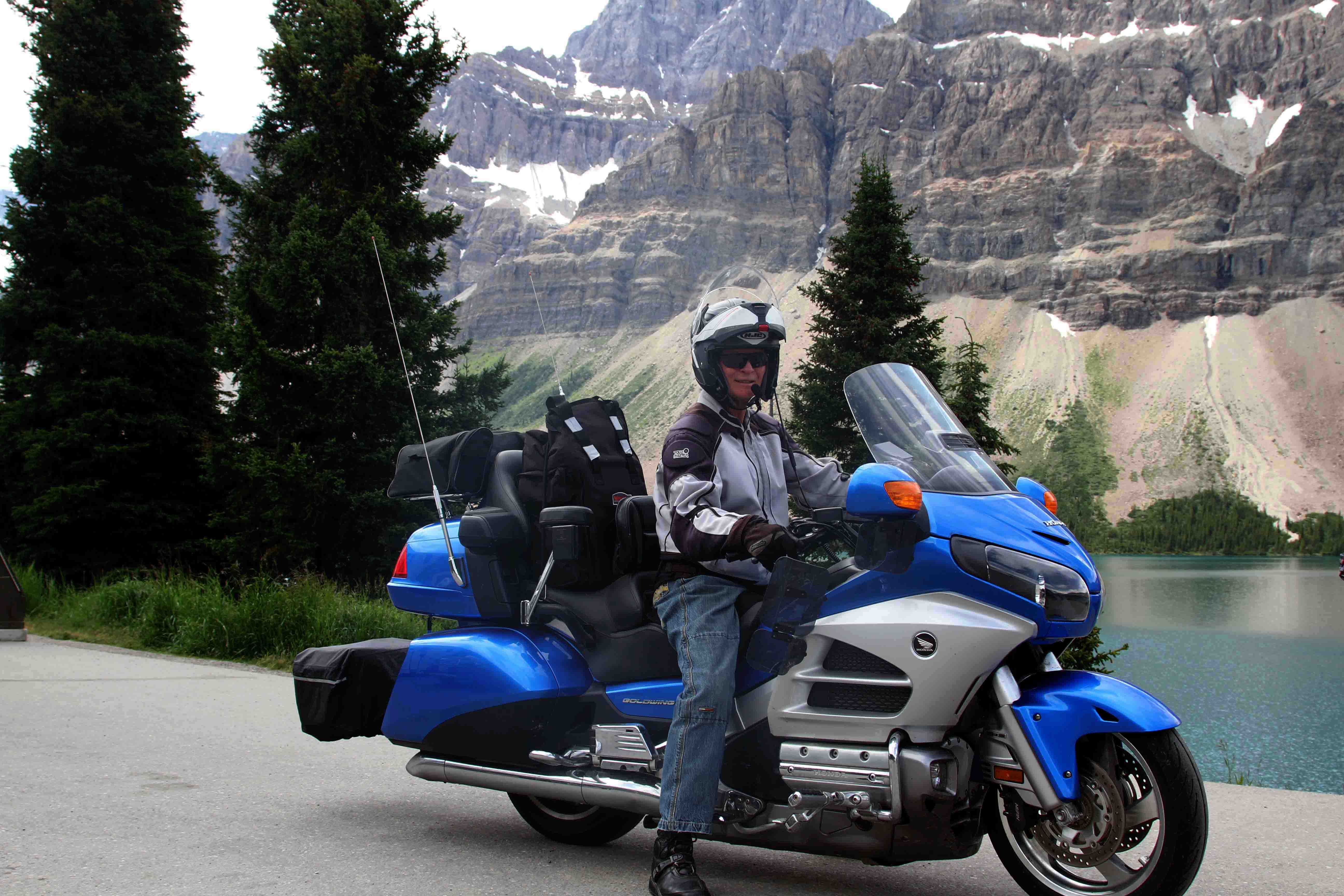 Icefields Parkway Canada motorcycle ride