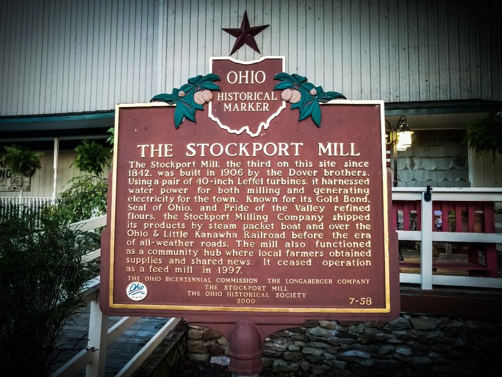 Stockport Mill Historical Marker