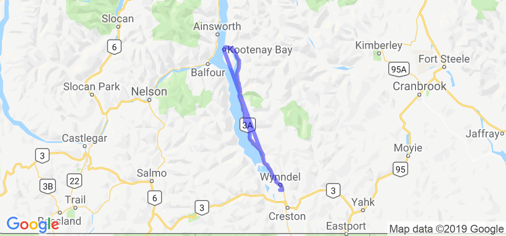 Creston to Kootenay Bay (British Columbia, Canada) | Canada Creston to Kootenay Bay (British Columbia, Canada) | Canada