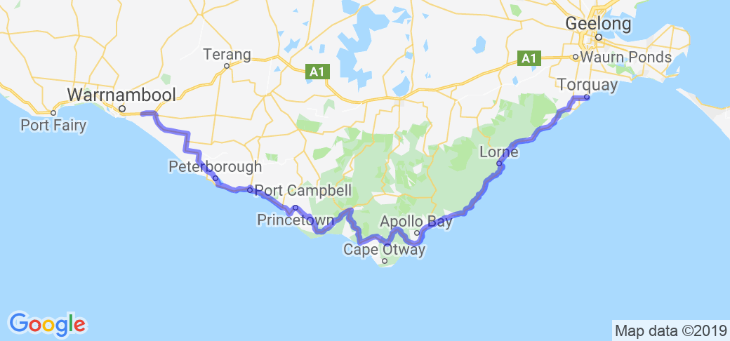 The Great Ocean Road | Route Ref. #35607 | Motorcycle Roads