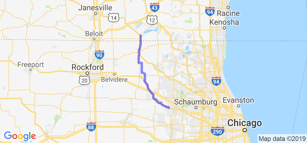 Northern Illinois Route 20 |  United States