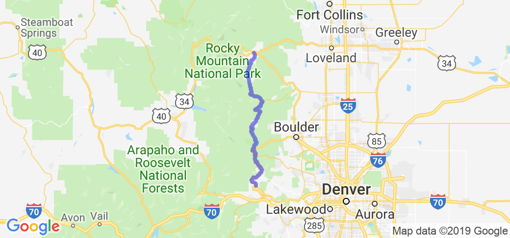 Peak to Peak Highway |  Colorado