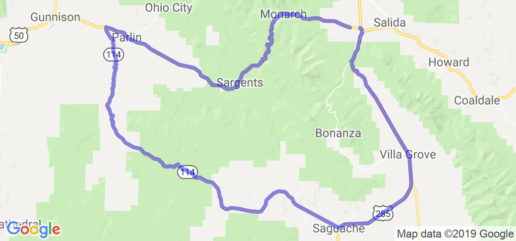 Poncha Springs Loop |  United States