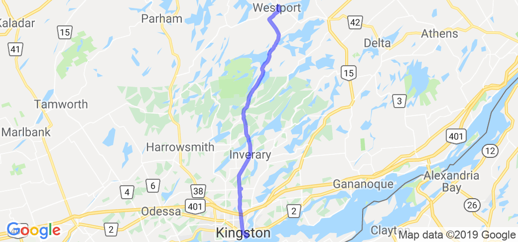 Westport Loop (Ontario, Canada) | Route Ref. #35930 | Motorcycle Roads