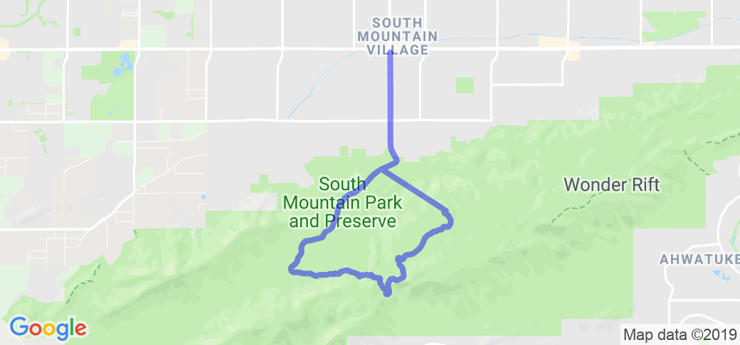 South Mountain Summit Road |  Arizona