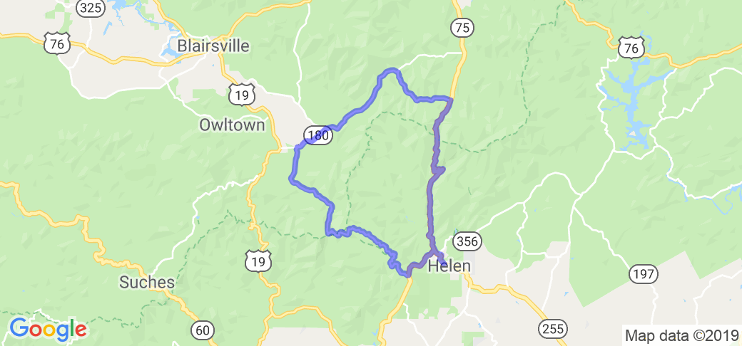 Northern Georgia Scenic Byway Loop |  United States