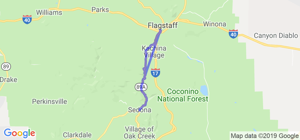 Flagstaff to Sedona on the Incredible 89A |  Arizona