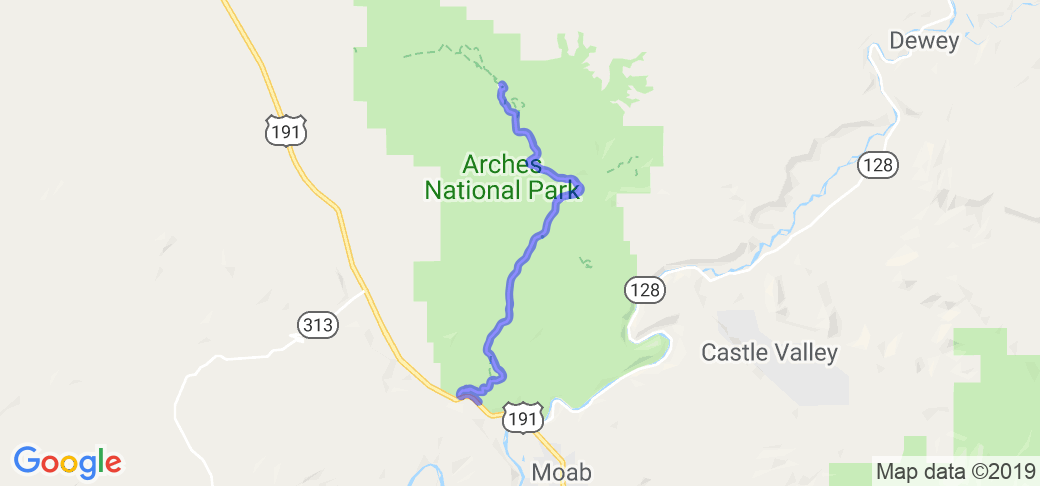 The Arches National Park Loop |  Utah