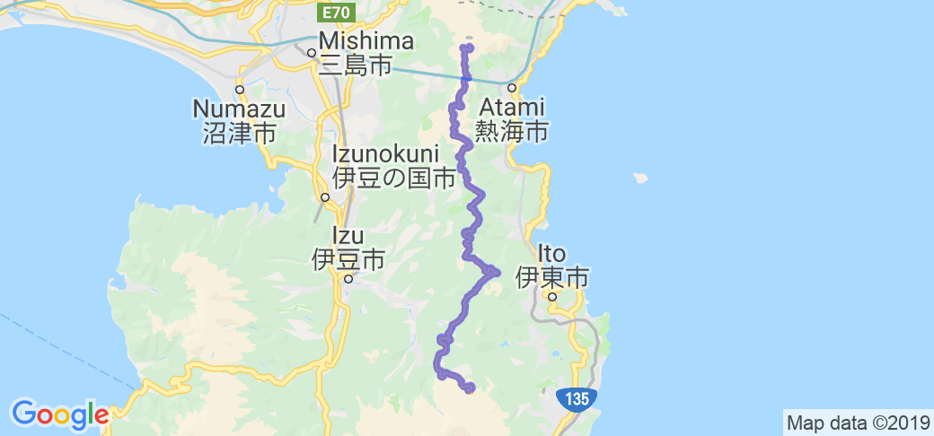 Izu Skyline (Toll Road) |  Routes Around the World