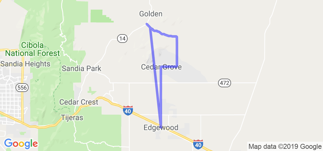 Edgewood up to Golden on Route 344 |  United States