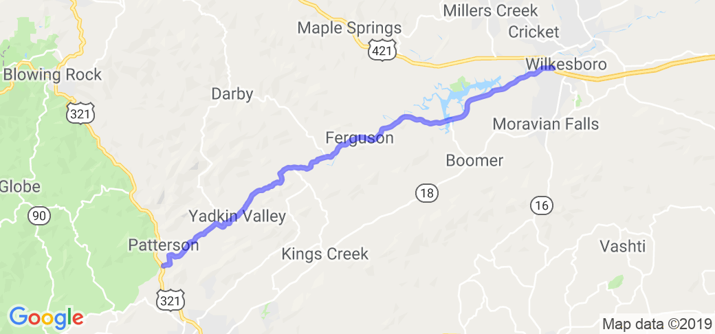 Route 268 Between Wilkesboro and Warrior |  United States