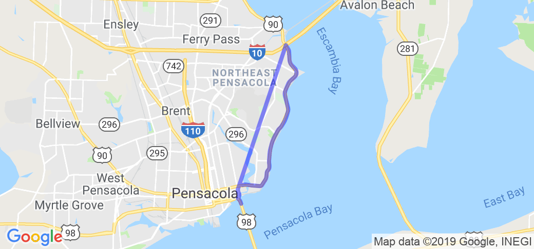 The Pensacola Scenic Highway |  United States