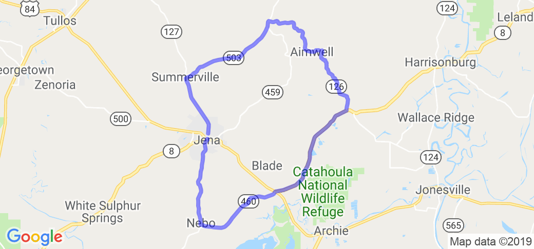 LaSalle and Catahoulla Parish Line Ride |  United States