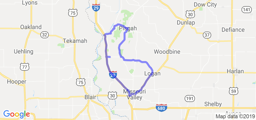 Loess Hills Motorcycle Route