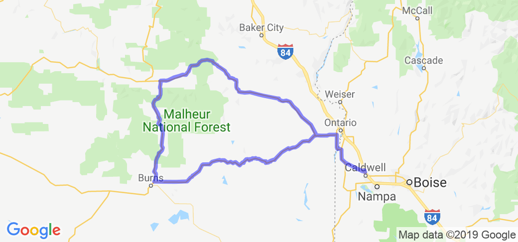 Vale - John Day Loop |  Oregon