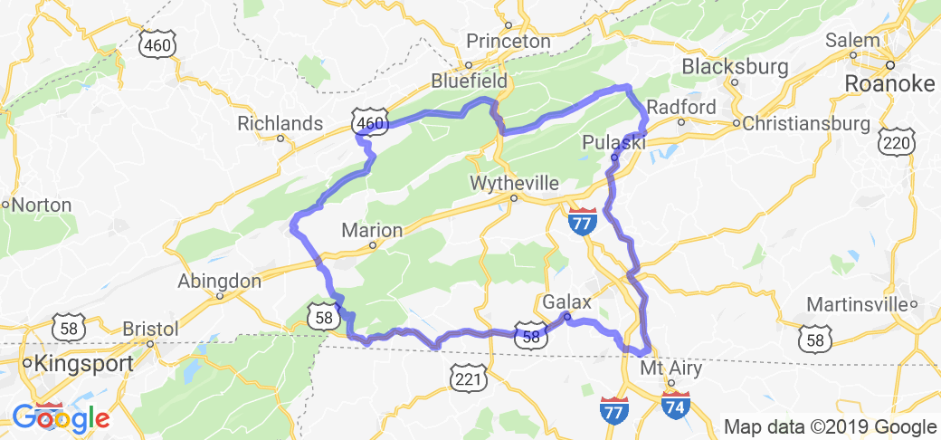 Claw of the Dragon - Outer Loop |  Appalachian Mountains