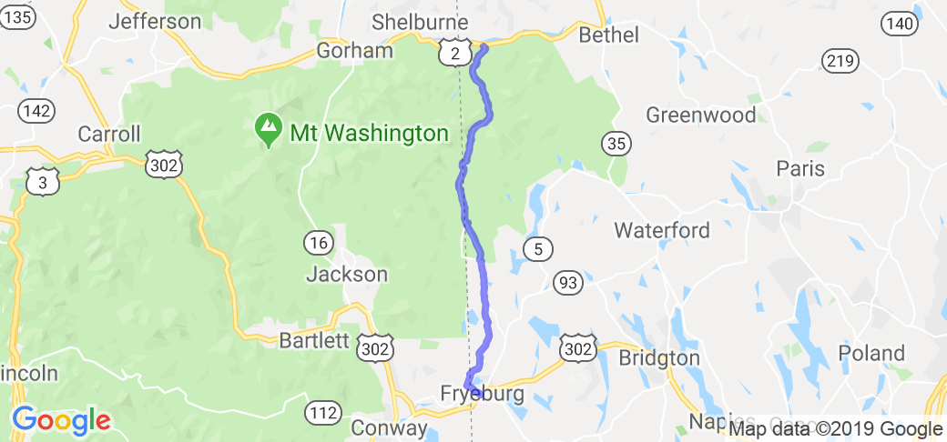 Route 113 Border Cruise - from Gilead to Fryeburg |  New Hampshire