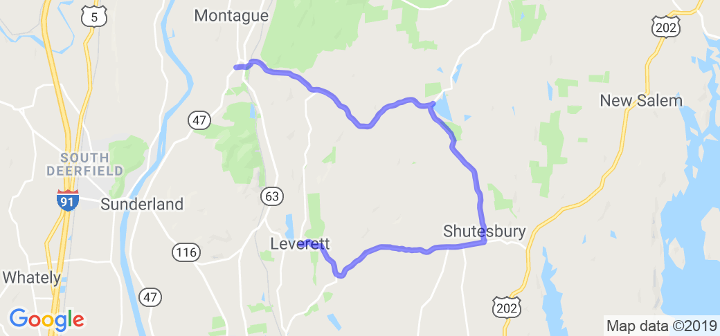 Shutesbury Area "S-Curves" |  United States