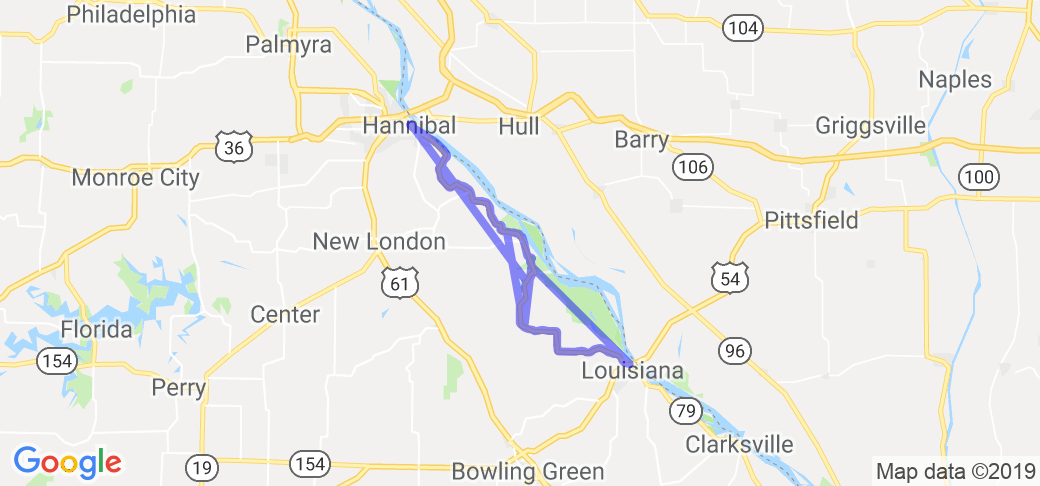 From Hannibal MO to Louisiana MO on 79 |  Missouri