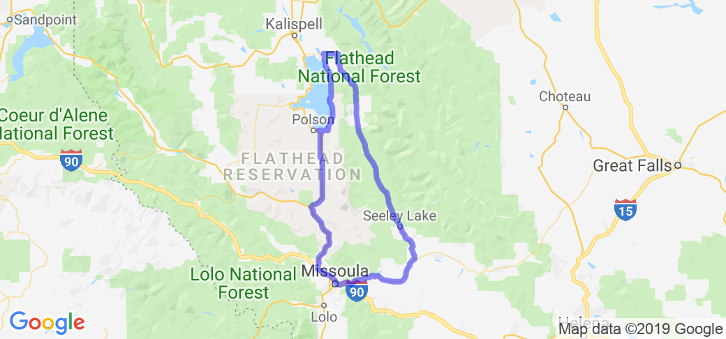 Missoula to Swan River Valley/Flathead Valley and Back |  United States