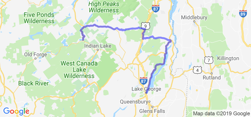 Lake George into the Adirondack State Park & Museum |  United States