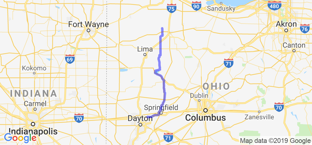 OH 235 - McComb to Dayton |  United States