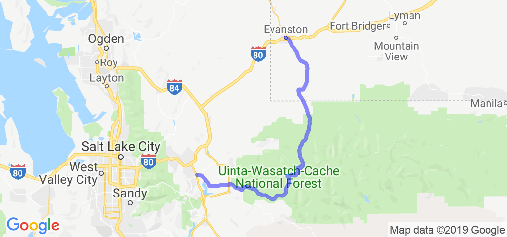 Route 150 - Mirror Lake Loop |  Utah