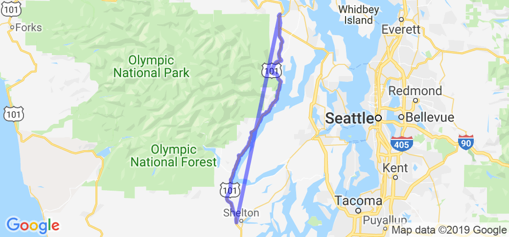 US Hwy 101 - Hood Canal to the North Shore |  United States