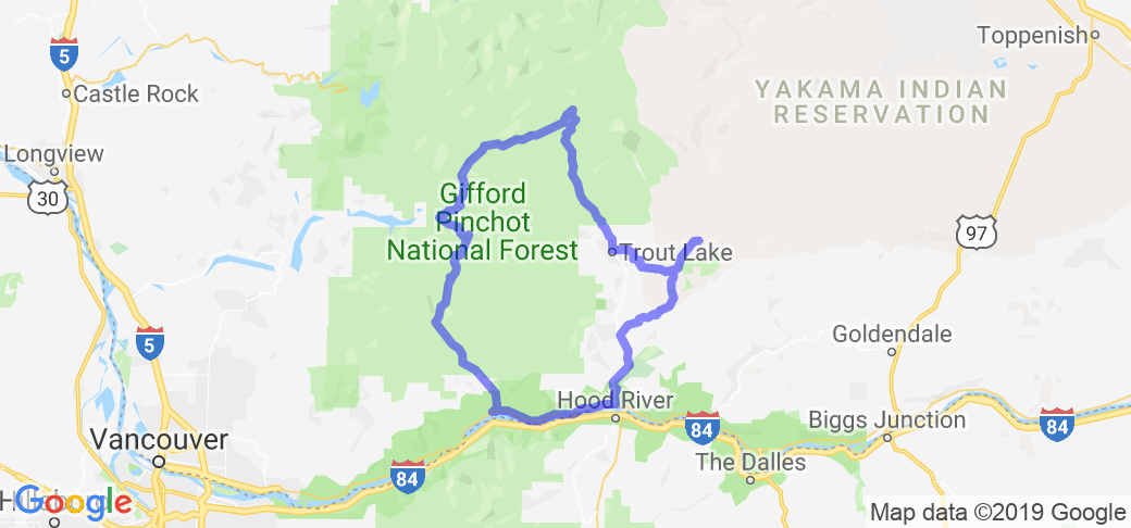 Columbia Gorge Forest Loop |  United States