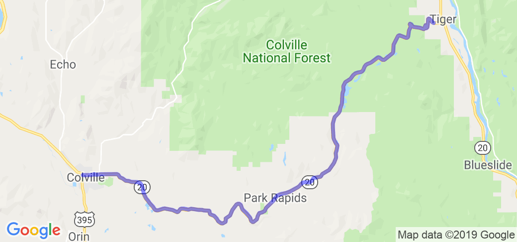 36 Mile Sweeper Paradise - Tiger to Colville |  United States