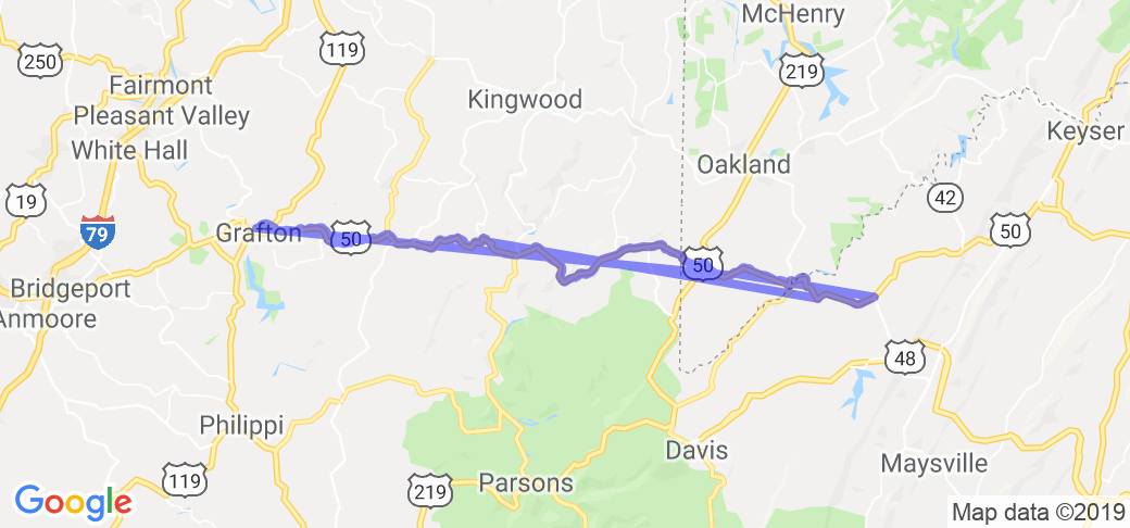US 50 - The George Washington Highway |  West Virginia