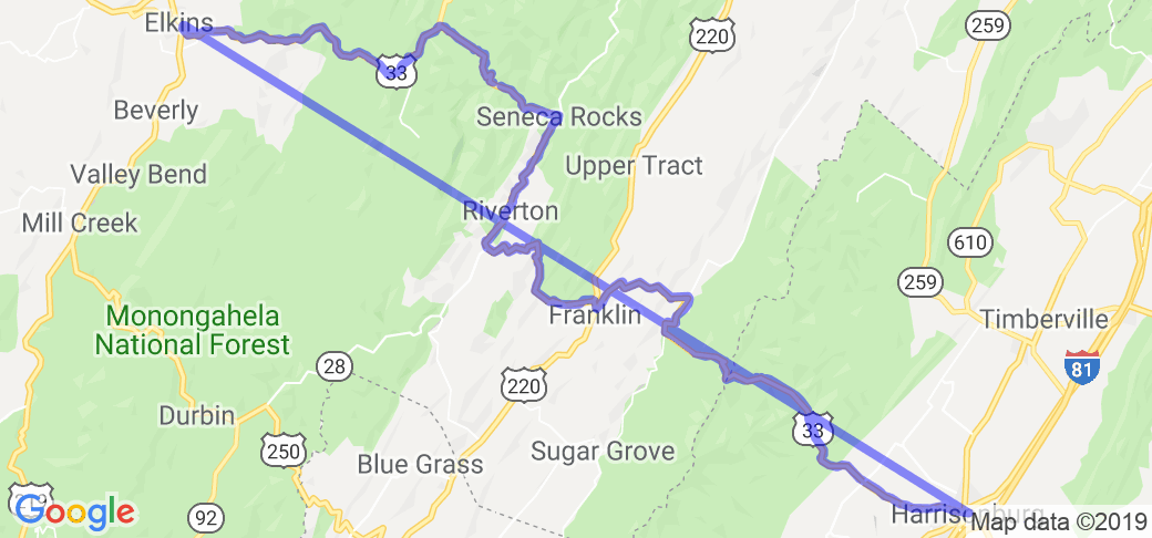 US-33 through the Shenandoah valley |  West Virginia