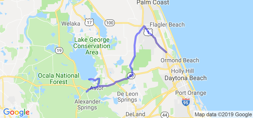 Daytona to Apopka Lake & Winter Garden |  United States